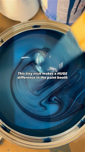 Mr. Auto Body | Automotive Repair on Instagram: "When you open a can of paint, take a punch or Phillips screwdriver and pop a few small holes in the rim. After you pour, the excess paint drains back into the can instead of pooling in the rim, keeping everything cleaner. At Mr. Auto Body, precision isn’t just a goal it’s our standard. Follow along for more painting tips from our seasoned technicians & see why we’ve been Champaign-Urbana’s trusted body shop since 1970. #champaignillinois #autobody