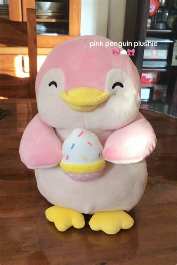 Pink Penguin Plushies Available Now!