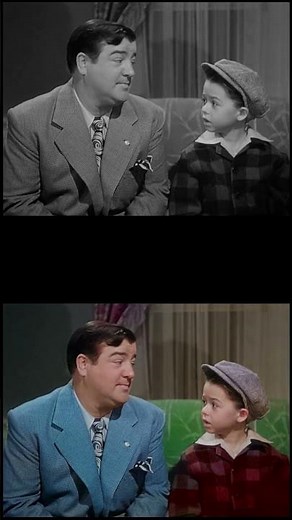 Buck Privates Come Home (1947) - "I'd rather marry a homely girl" Scene [Colorized Comparison]