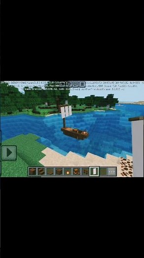 MINECRAFT easy boat