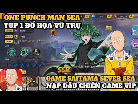 One Punch Man SEA - TOP 1 MULTINATIONAL GRAPHICS GAME, GET PREMIUM CHARACTERS WITH YOUR FIRST PAY...