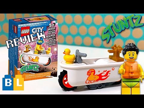 LEGO - 60333 - City Stuntz - Bathtub Stunt Bike 🛁 - review!!