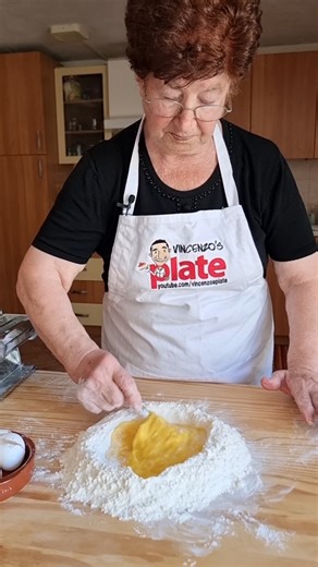 The smell of fresh pasta dough always takes me back to my Nonna’s kitchen. She’d roll out the dough by hand, with patience and love... no machines, no shortcuts. That’s the true secret to perfect pasta: time, care, and family. Store-bought pasta can never compare to the taste of something made with your hands and heart. 👉 Learn how to make authentic egg pasta from scratch: https://www.vincenzosplate.com/fresh-egg-pasta/ | Vincenzo's Plate