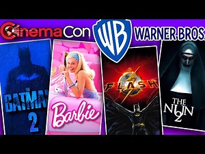 WB CinemaCon (2022) - The Batman 2, The Flash Footage, Barbie First Look, The Nun 2, DC Trailers