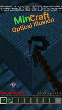 minecraft optical illusion
