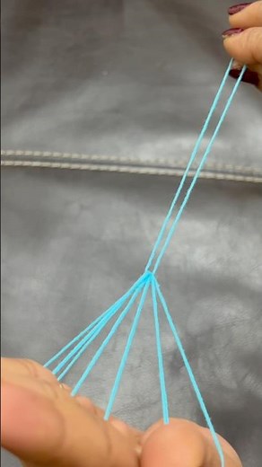 🤯 can you make a Witch’s Broom 🧹using a string?