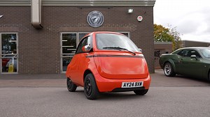 Completed your CBT, or thinking about doing it? Fancy something different? Meet the Microlino! 🤩 This funky electric microcar can be driven on a CBT, with the MCIA supporting L-category quadracycles just like this in a bid to get more people completing their Compulsory Basic Training, and eventually into motorcycling. A good idea? Who wants one? 🙋 Krazy Horse #Microlino #KrazyHorse #CBT #motorcycles | Swinton Bikes
