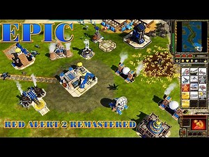 Red Alert 2 Remastered | Awesome Graphics&Visuals | Re Designed Buildings, Units | Condition Red Mod