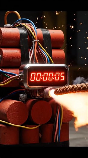 5 Second Timer Bomb 💣💥 #short #shorts #bomb #timer