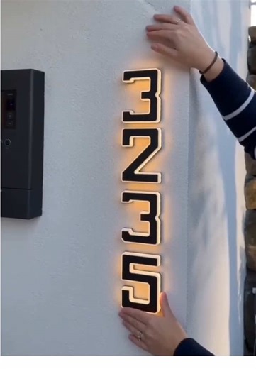 Illuminate Your Home with Solar House Numbers