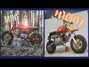 From Mini To MIGHTY! Honda Z50r Full Suspension Upgrade!
