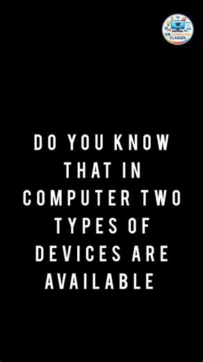 Do You Know Input and Output Devices? | Basic Computer Part 4#shorts