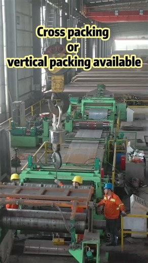 Hot Rolled Coil Slitting Line from Feeding to Output