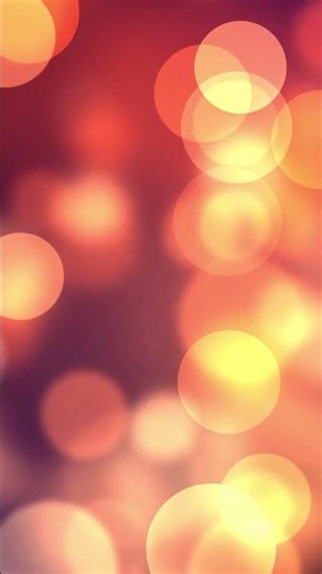 Warm Golden Bokeh Lights | Dreamy Warm Glow Bokeh | Abstract no copyright Background video footage