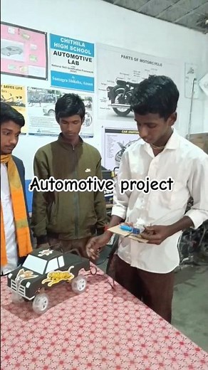 Automotive project -- Vehicle suspension system car. Class 9 #automotive ‪@AutomotiveCh‬