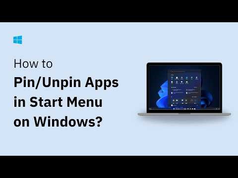 How To Pin or Unpin Apps From Start Menu In Windows 11