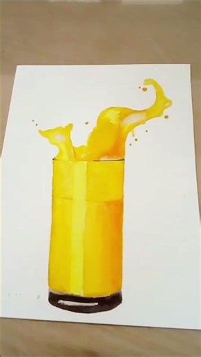 Realistic Drawing |Easy Watercolor Painting |