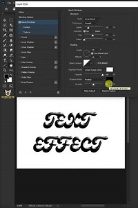 16K views · 653 reactions | How to Create an Inflated 3D text Effect in Adobe Photoshop | Big Smile Editing | Facebook