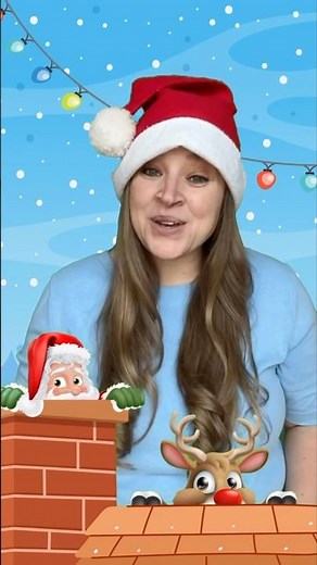 Up on the Housetop Christmas Sing Along 🎅🎄 #christmassongs #kidsmusic #singalong