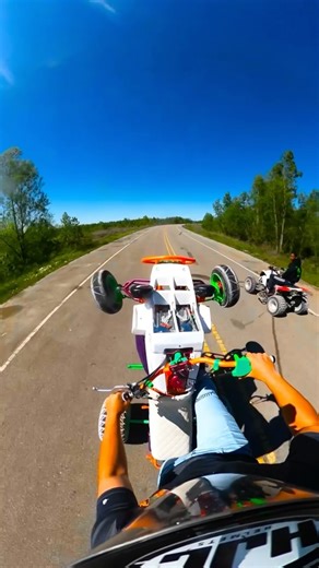 Wheelies on the Skittle #wheelie #banshee #scootinskittle #wheeliewednesday #quadwheelie #bikelife #bikewheelie | Scootin Skittle