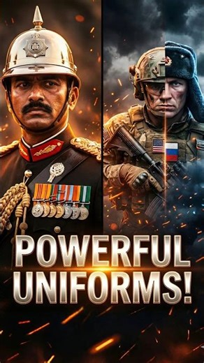 Top 10 Most Powerful Military Uniforms In The World 🌎 #shorts