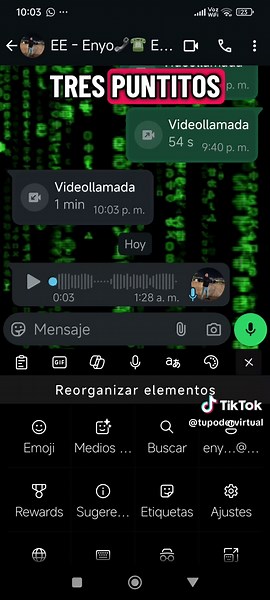 Borrado rápido con teclado Android #teclado #swiftkey #android