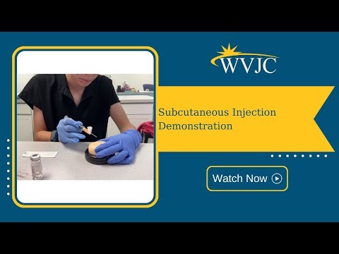 Subcutaneous Injection Demonstration
