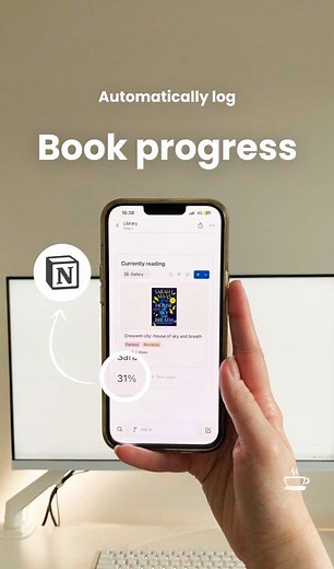 Learn how to automatically track your reading progress in Notion, no experience needed! This quick tutorial walks you through a simple Notion formula that calculates exactly how far through a book you are, based on your current page and total pages. Perfect for beginners and easy to customise as you get more comfortable with Notion. #notion #notiontutorial #productivity #booktok #reading