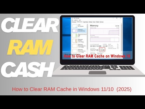How to Clear RAM Cache in Windows 11/10 2025 | Make faster PC