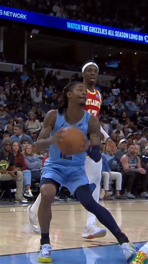Ja Morant drives baseline and rises for a two-handed slam 😤 📲 Watch games LIVE and on demand with NBA League Pass 👉 https://bit.ly/NBAPHLeaguePassSoS #NBAPhilippines #NBAHighlights #NBALeaguePass | NBA Philippines
