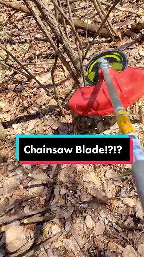 Chainsaw Blade Installation on Brushcutter - Wow Results!