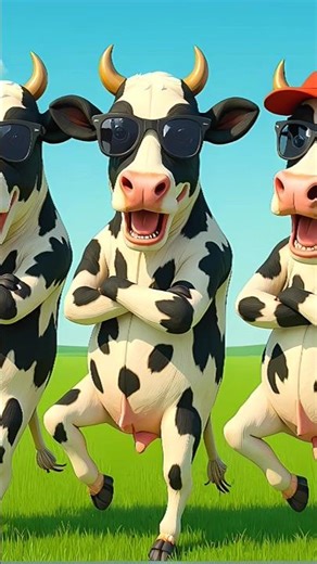 FUNNY COW DANCE 😂 │Cow Song & Cow Videos 2025 | Cow dance mix | funny dancing cow | mooing cow |moo