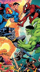 DC vs Marvel: Who Really Wins? 🤔 #dc #dcu #dceu #marvel #mcu #FantasticFourFirstSteps #superman | Top 10 Nerd