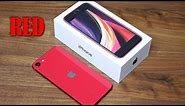 iPhone SE (2020) Unboxing, First Time Setup and Review RED COLOR