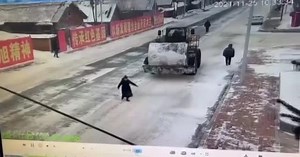 Woman Tragically Squashed By Steamroller