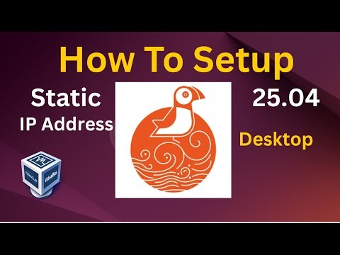How To Setup Static IP Address Ubuntu 25.04 | Ubuntu Desktop 25.04