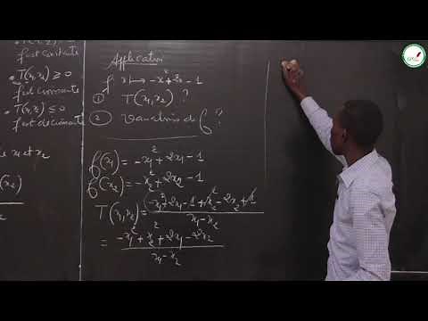 Course - First Year S1 - Mathematics: Generalities on Functions / Part 1 / Mr. Boye