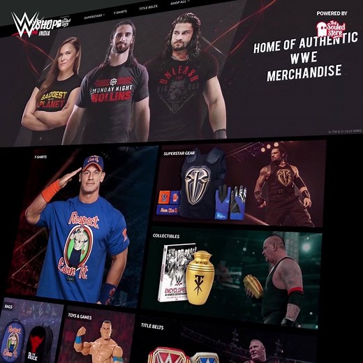 23K views · 399 reactions | Get all your authentic WWE merchandise in India only at WWESHOP.IN - Home of WWE. | WWE | Facebook