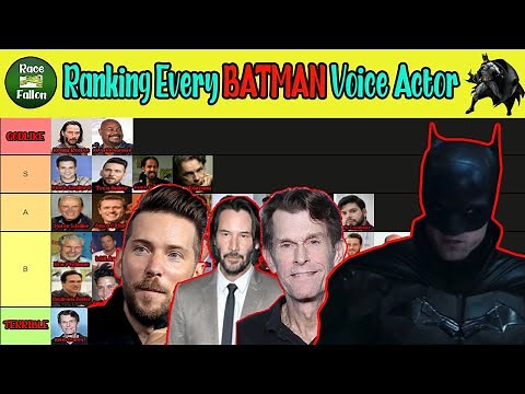 Ranking Every BATMAN Voice Actor