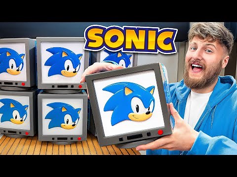 Opening 7 Sonic Mystery Boxes (ULTRA RARE GOLDEN SONIC)