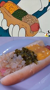 Los hot dogs de los isotopos de Albuquerque porque me lo pedían mucho #hotdogs #lossimpsons #simpsons #homero #receta #chef #cocina #salchicha #comidarapida | Joshua