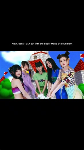 New Jeans - ETA Remix with Super Mario 64 Soundfont