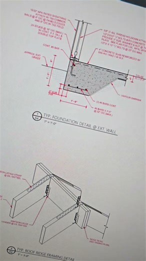 Behind the drawings of a house extension—structural plans, details & sections. #RevitStructure