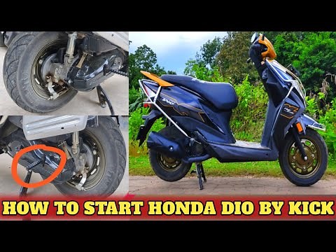 How to Kick Start on Honda Dio Scooty🛵| Smith_Khersa_Silchar