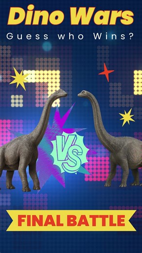 Ankylosaurus Wins! Giant Duel: Brachiosaurus vs Diplodocus