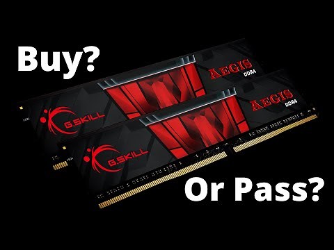 G.Skill Aegis (F4-3000C16D-16GISB)...Is This Worth Your Money???