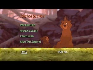 Brother Bear - DVD Menu Walkthrough (Disc 2)