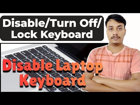 How To Disable Laptop Keyboard ! Fix Keyboard Auto Working || Turn Off Internal Or External Keyboard