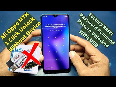 Oppo A12 CPH2083 Unlock Pattern Lock, Password Without Device