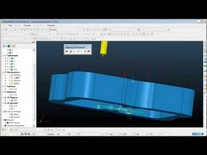 03-3 Three-axis machining in Power Mill (using a template, drilling)